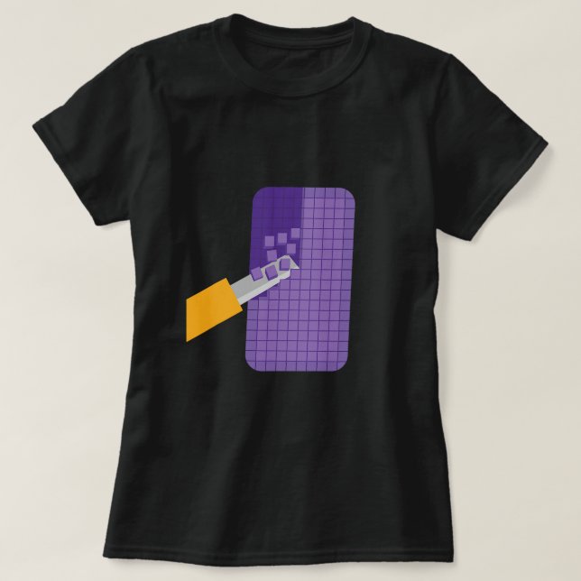 Funny ASMR Seifenschneiden T-Shirt (Design vorne)