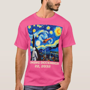 Funny Asteroid 2032 Yr4 Asteroid 2024 Yr4 Kinder M T-Shirt