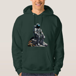 Funny Astronaut Zitat: "Ich brauche mehr Platz" Hoodie