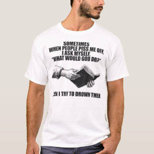 Funny Atheist Atheist Anti-Religion gegen Gott T-Shirt