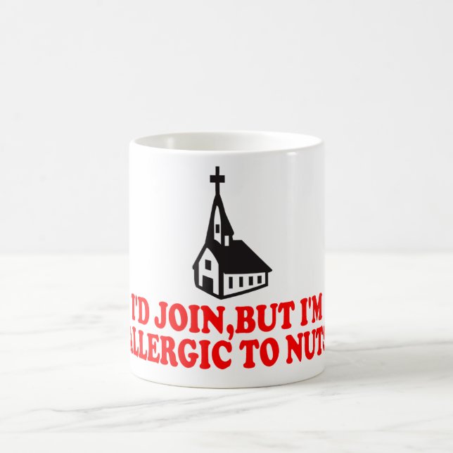 Funny Atheist Tasse (Mittel)