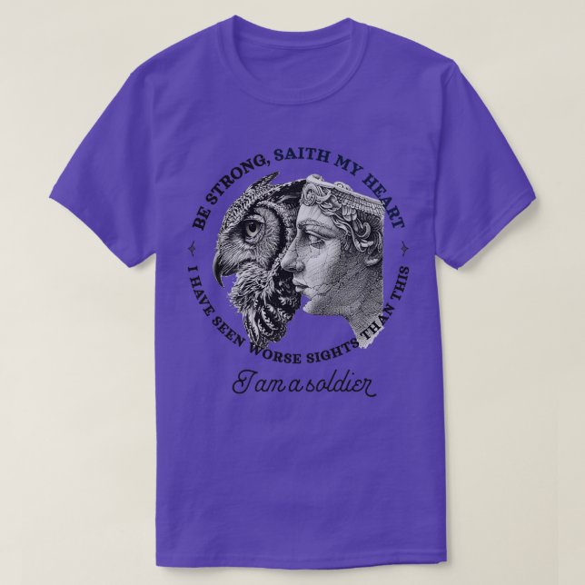 Funny Athena Goddess The Iliad Homer griechischen  T-Shirt (Design vorne)