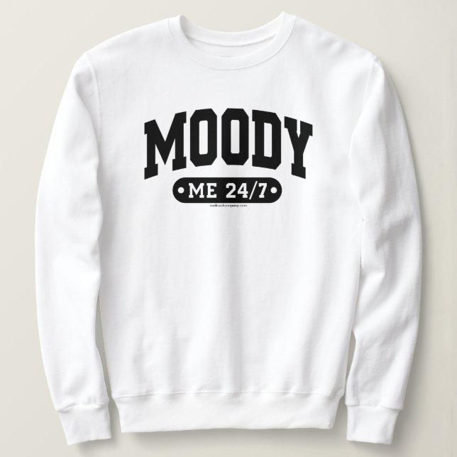 Funny Attitude Sweatshirt - Sarcastic and Witty (Design vorne)