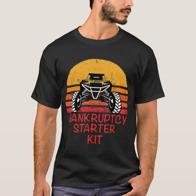 Funny ATV UTV Off-Roading Racing Lover Racer T-Shi T-Shirt (Vorderseite)