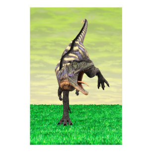 Funny Aucasaurus Dinosaur - Perfekt für Dino Lover Fotodruck