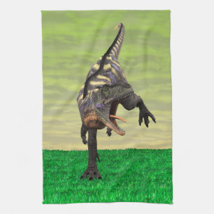 Funny Aucasaurus Dinosaur - Perfekt für Dino Lover Geschirrtuch