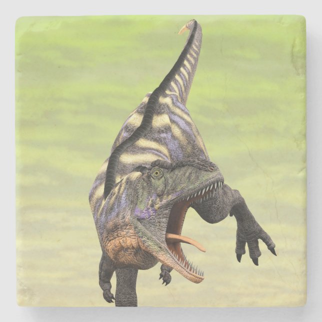 Funny Aucasaurus Dinosaur - Perfekt für Dino Lover Steinuntersetzer (Vorderseite)