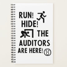Funny Auditor Notebook Planer Geschenk für Buchhal