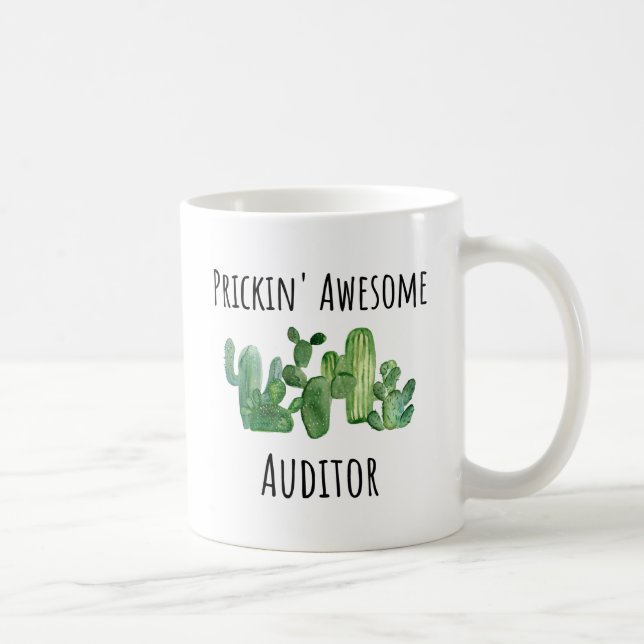 Funny Auditor Wertschätzung danke Ihnen Geschenk I Kaffeetasse (Rechts)