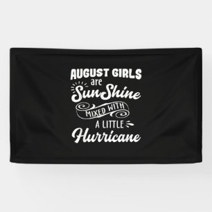Funny August Geburtstag Shirts Geschenke Banner