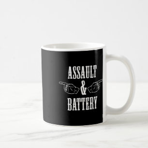 Funny Ault und Battery Bodybuilding Kaffeetasse