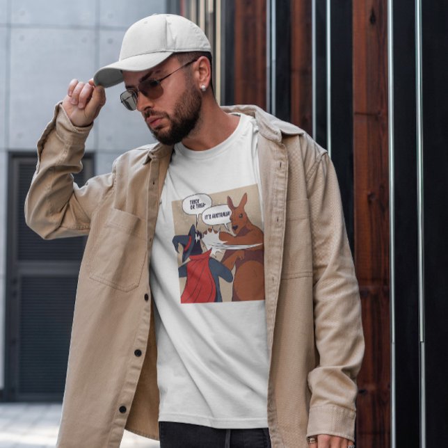 Funny Australia Halloween T-Shirt (Von Creator hochgeladen)