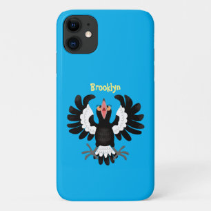 Funny Australian Magpie Cartoon Illustration Case-Mate iPhone Hülle