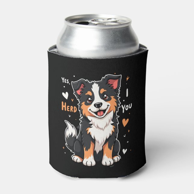 Funny Australian Shepherd Mama Gifts Aussie Yes I  Dosenkühler (Kanne Vorderseite)