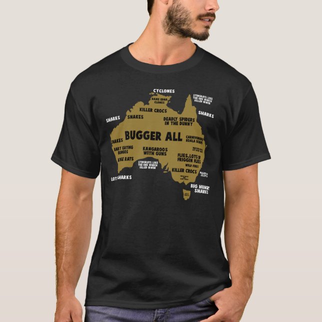Funny Australian T-Shirt (Vorderseite)
