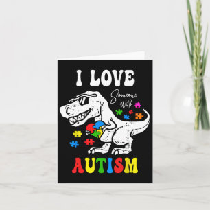Funny Autism Rizz Em mit dem Tismus Meme Autistic  Karte