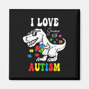 Funny Autism Rizz Em mit dem Tismus Meme Autistic Magnet