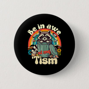 Funny Autismus in Ehrfurcht vor meinem Tismus Meme Button