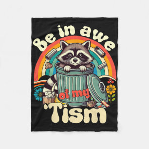 Funny Autismus in Ehrfurcht vor meinem Tismus Meme Fleecedecke