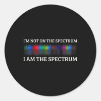Funny Autismus Meme bin ich nicht auf dem Spektrum