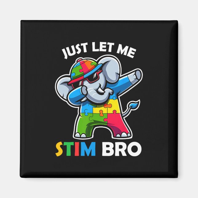 Funny Autismus Niedlich Autismus Bewusstsein Kinde Magnet (Vorne)