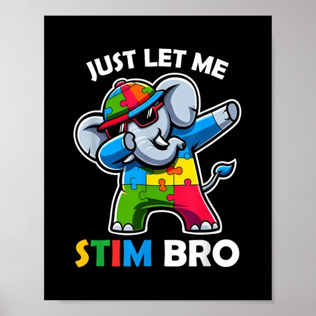Funny Autismus Niedlich Autismus Bewusstsein Kinde Poster (Vorne)