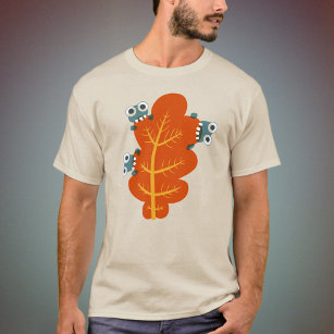 Funny Autumn Leaf Nature Lover Herbstsaison T-Shirt