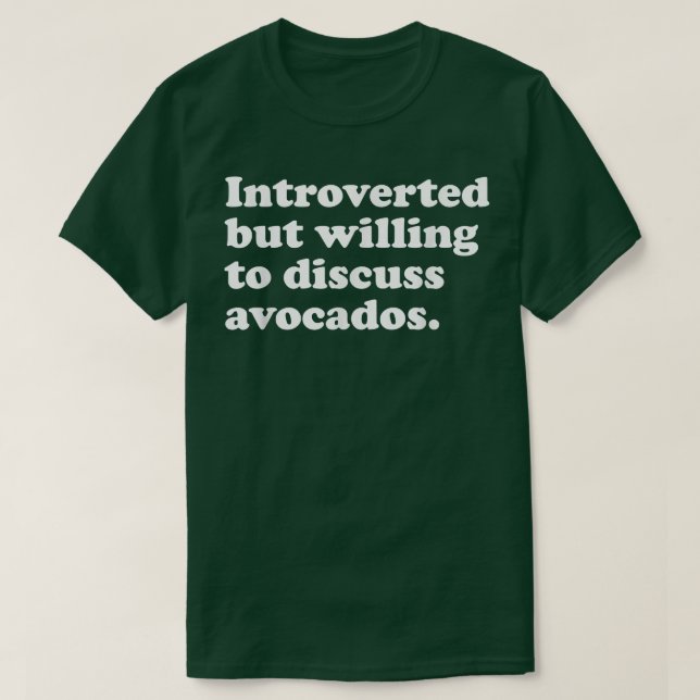 Funny Avocado Avocados Männer Frauen oder Kinder T-Shirt (Design vorne)
