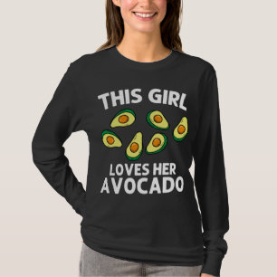 Funny Avocado für Mädchen Kinder Birne Guac Avocad T-Shirt