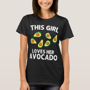 Funny Avocado für Mädchen Kinder Birne Guac Avocad T-Shirt