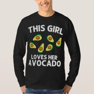 Funny Avocado für Mädchen Kinder Birne Guac Avocad T-Shirt