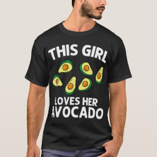 Funny Avocado für Mädchen Kinder Birne Guac Avocad T-Shirt