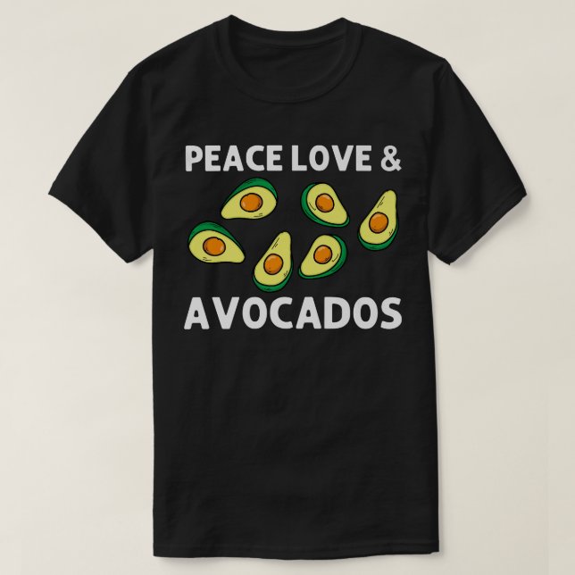 Funny Avocado für Männer Frauen Pear Guac Avocados T-Shirt (Design vorne)