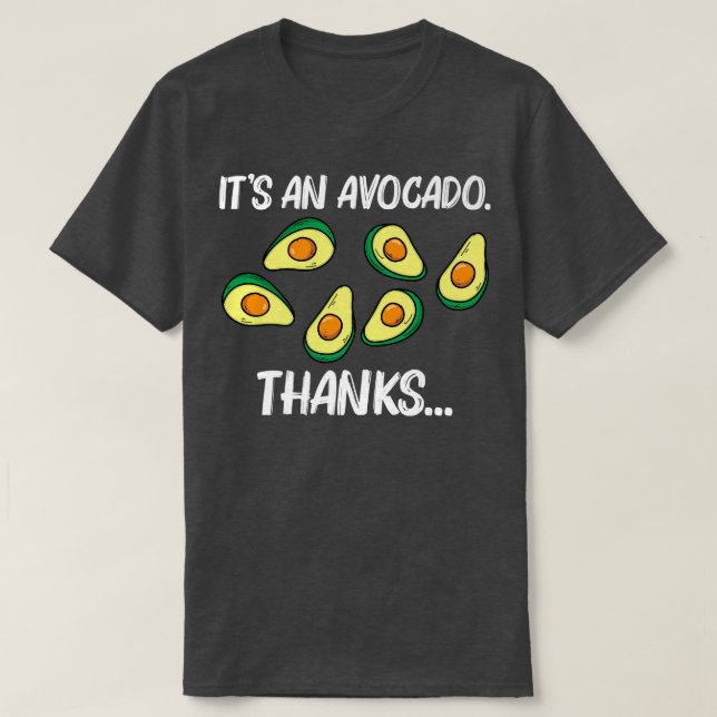 Funny Avocado für Männer Frauen Pear Guac Avocados T-Shirt (Design vorne)