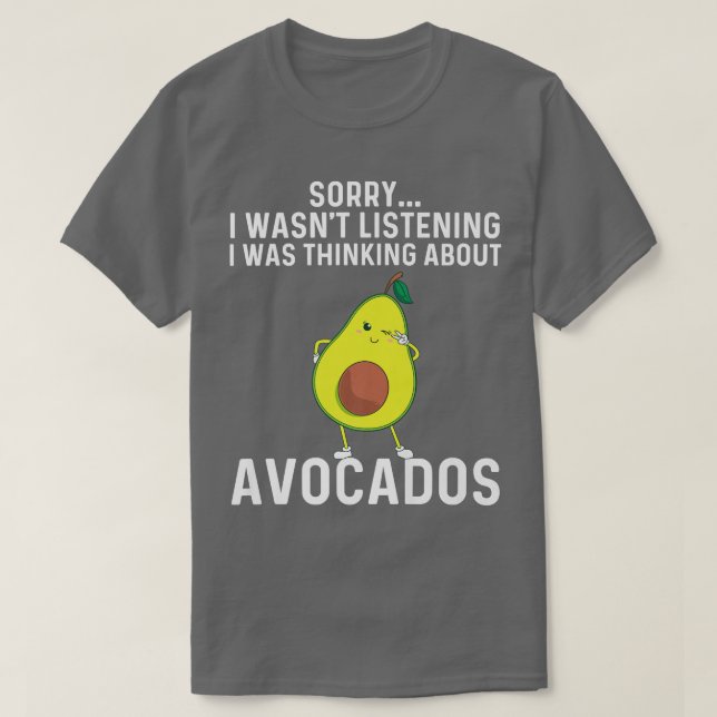 Funny Avocado Geschenk für Männer Frauen gesundes  T-Shirt (Design vorne)