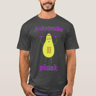 Funny Avocado Plush Niedlich Avocado Workout T-Shirt