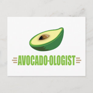 Funny Avocado Postkarte