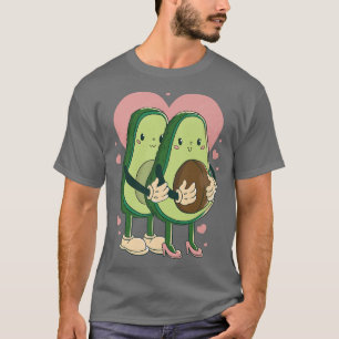 Funny avocado Pregnancy Reveal Holy Guacamole Im P T-Shirt