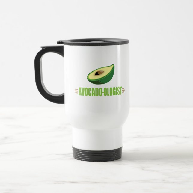 Funny Avocado Reisebecher (Links)