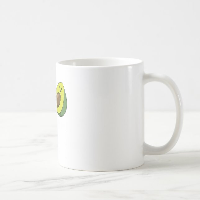 Funny Avocado Sie Complete Me Niedlich Avocado Kaffeetasse (Rechts)