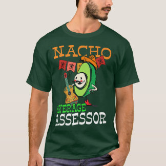 Funny Avocado Sombrero Fiesta Nacho Durchschnittli T-Shirt