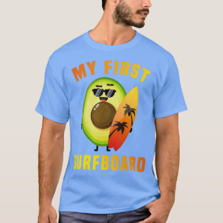Funny Avocado Surfgiff für Liebhaber des Surfens 1 T-Shirt