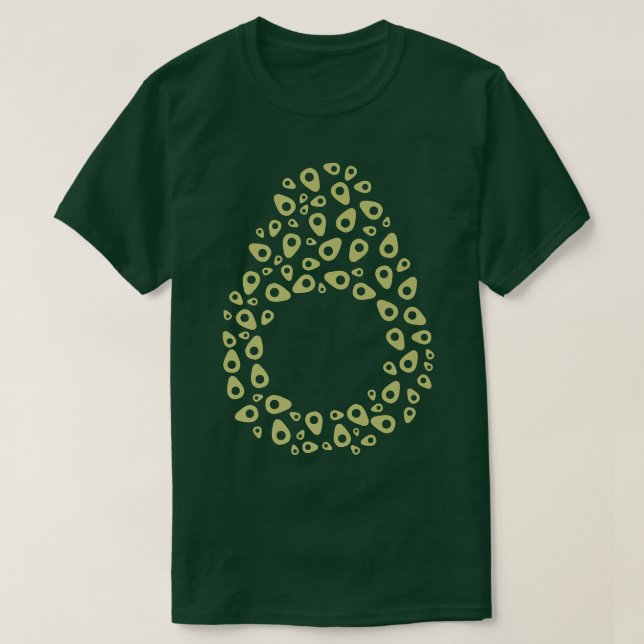 Funny Avocado T-Shirt (Design vorne)