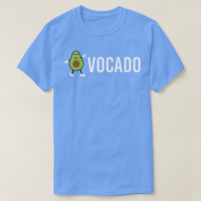Funny Avocado T-Shirt Funny Vegan Food Lover T-Shi (Design vorne)