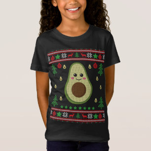 Funny Avocado Ugly Christmas Sweater Fruit Lover G T-Shirt