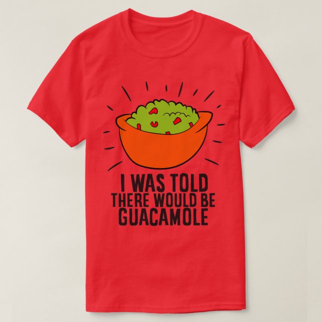 Funny Avocado, von dem ich erzählt wurde, es gäbe  T-Shirt (Design vorne)