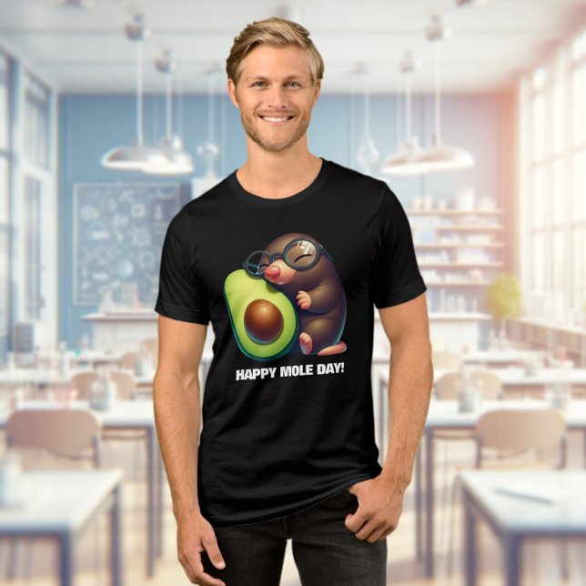 Funny Avogadros Avocado Happy Mole Day Tri-Blend Shirt (Funny Avogadro's Avocado Happy Mole Day Tri-Blend Shirt Cover Photo)