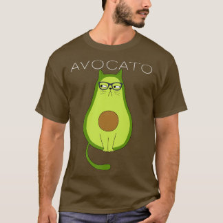 Funny Avogato Cat Avocado Cat Lover Geschenke AVOG T-Shirt