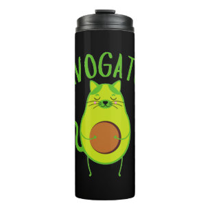Funny Avogato Thermosbecher