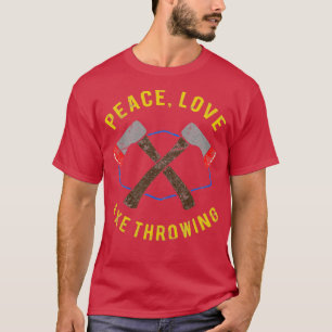 Funny Ax Throwing Expertengeschenk Lumberjack T-Shirt